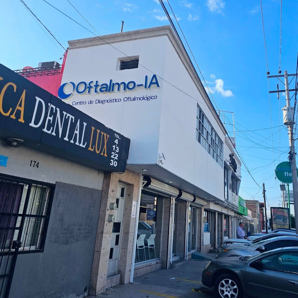 Fachada del Centro Oftalmo-IA en Ciudad Obregón